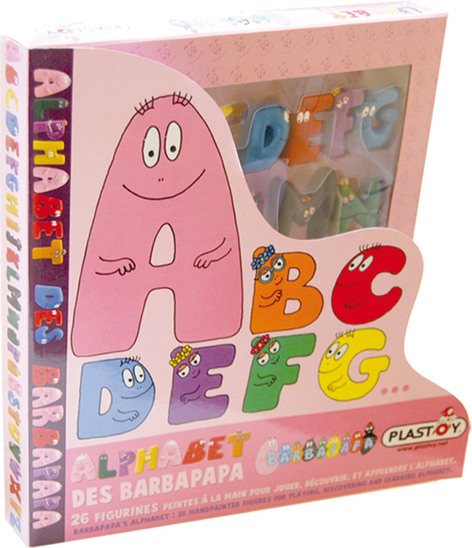 Plastoy – Barbapapa ABC mükemmel figür setini : No Name: Amazon.com.tr